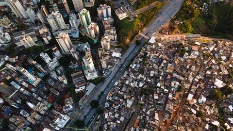 ‘Aerial Image revealing urban inequalities in Brazilian cities’