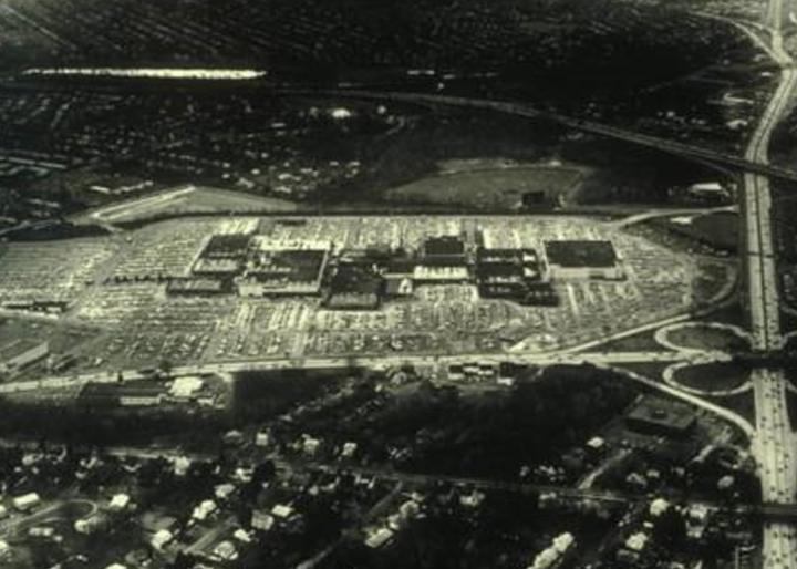 Ariel view of a development.