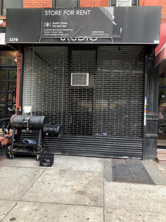 Vacant Storefront in Central Harlem