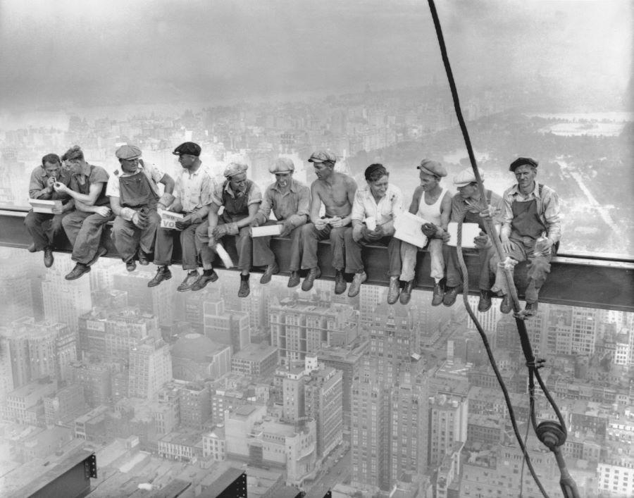 Photo Lunch atop a Skyscraper credit Charles Clyde Ebbets 1932